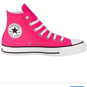Womens Hot Pink Converse